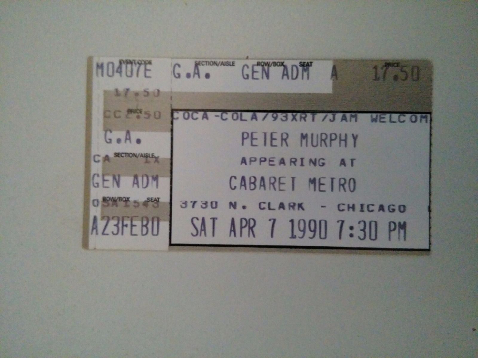 1990/04/07 Ticket