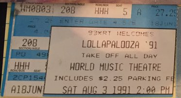 1991/08/03 Ticket