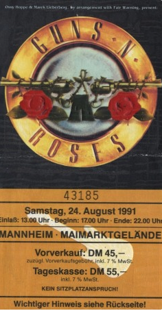 1991/08/24 Ticket