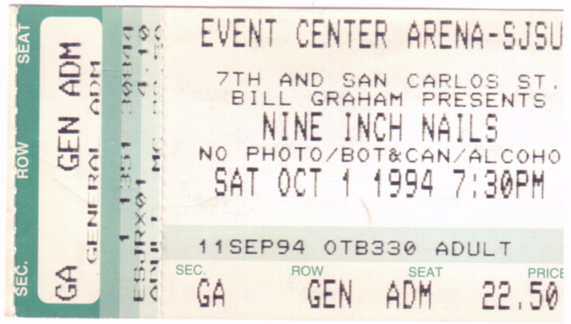 1994/10/01 Ticket