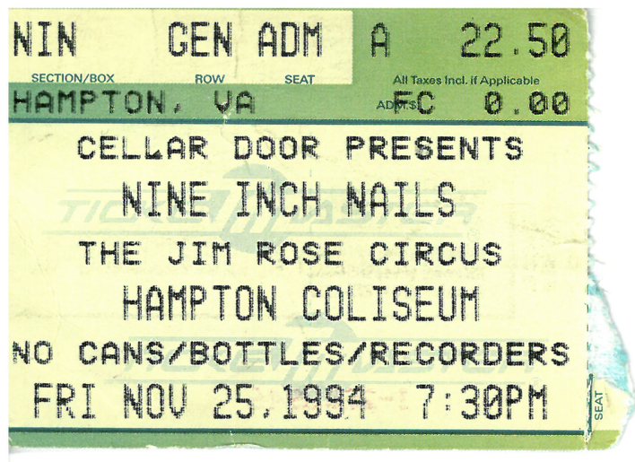 1994/11/25 Ticket