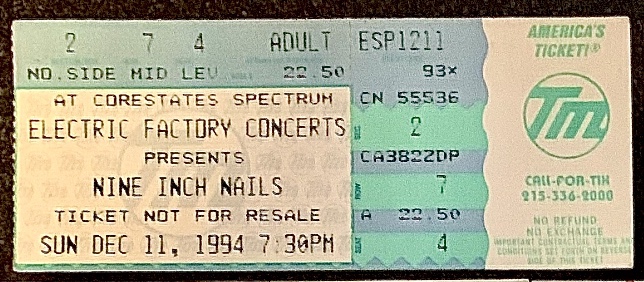 1994/12/11 Ticket