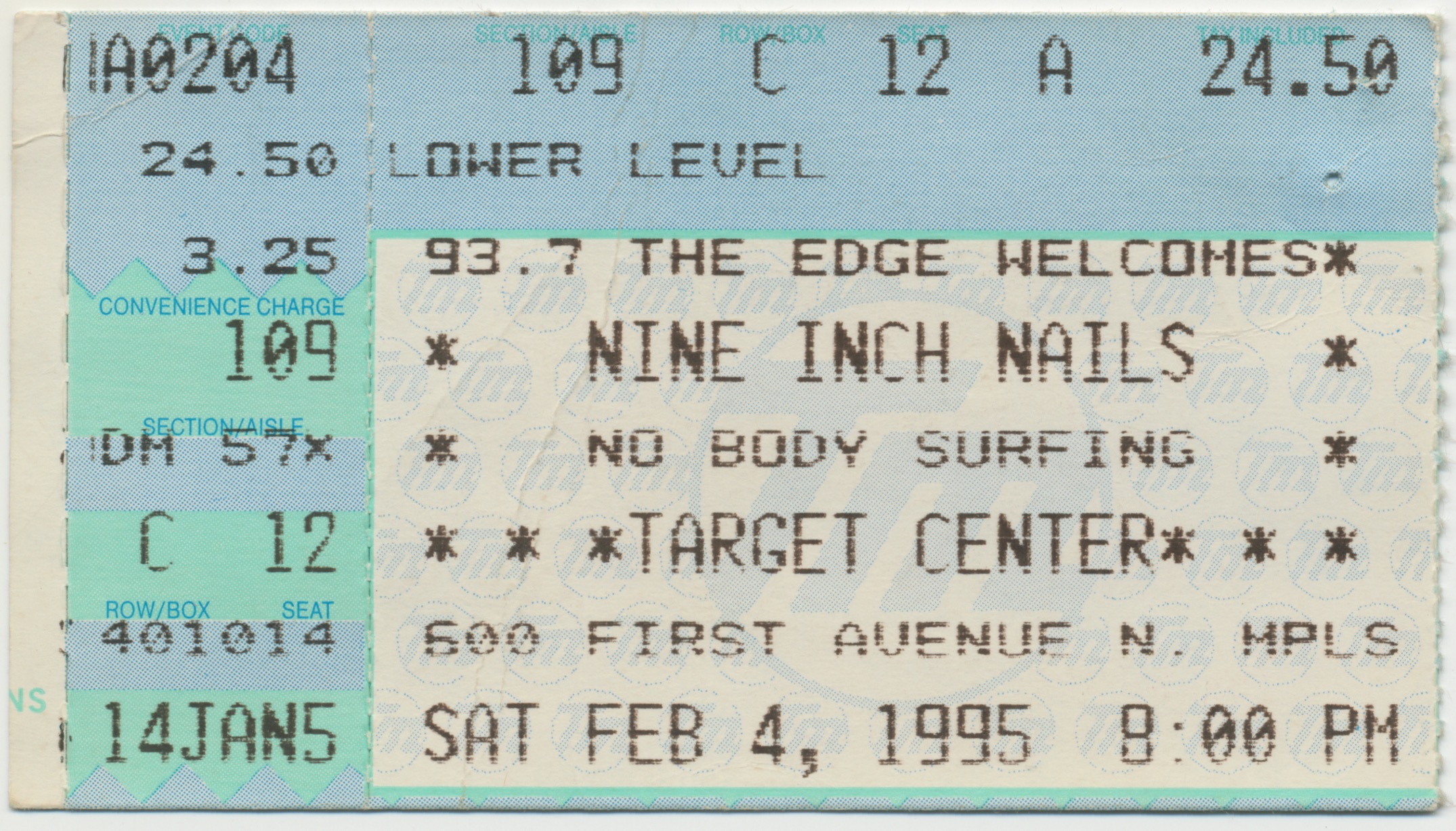 1995/02/04 Ticket