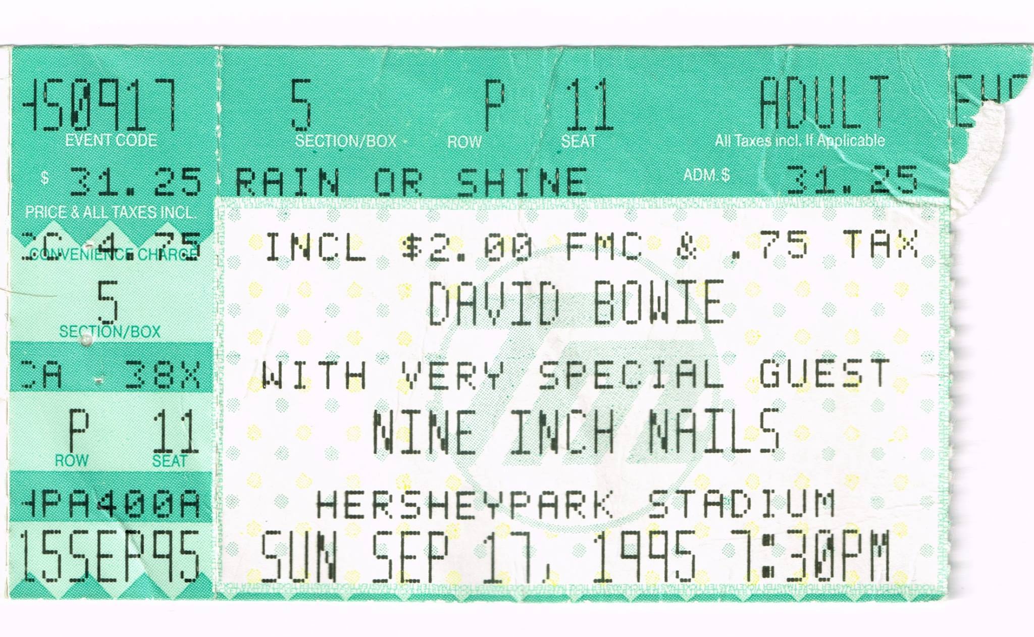1995/09/17 Ticket
