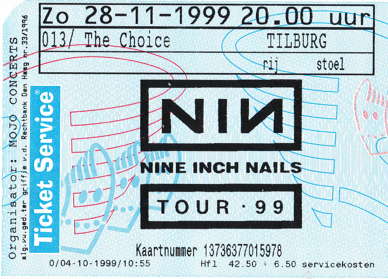 1999/11/28 Ticket