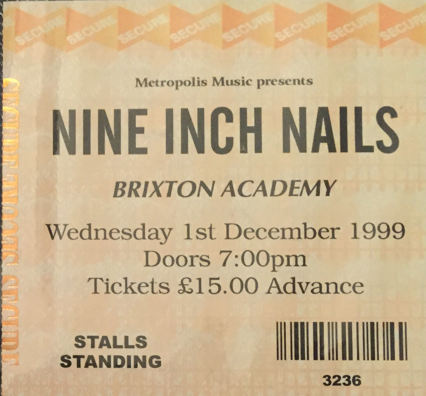 1999/12/01 Ticket