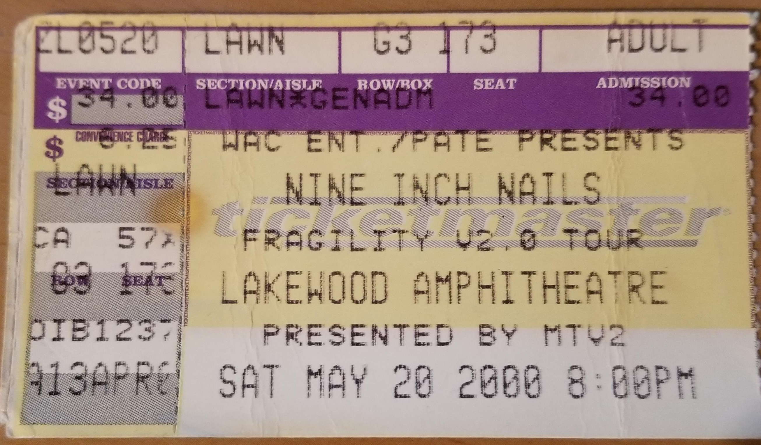 2000/05/20 Ticket