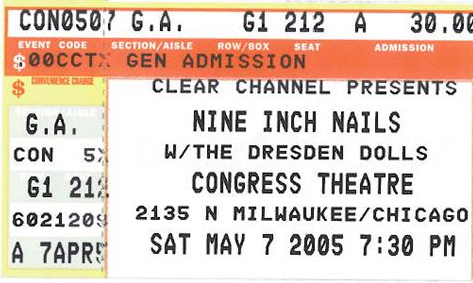 2005/05/07 Ticket
