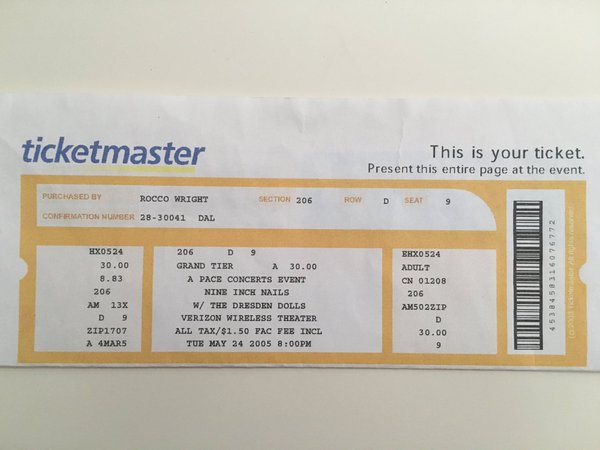 2005/05/24 Ticket
