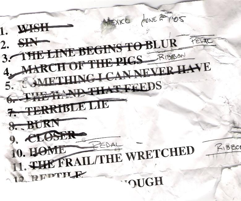 2005/06/02 Setlist