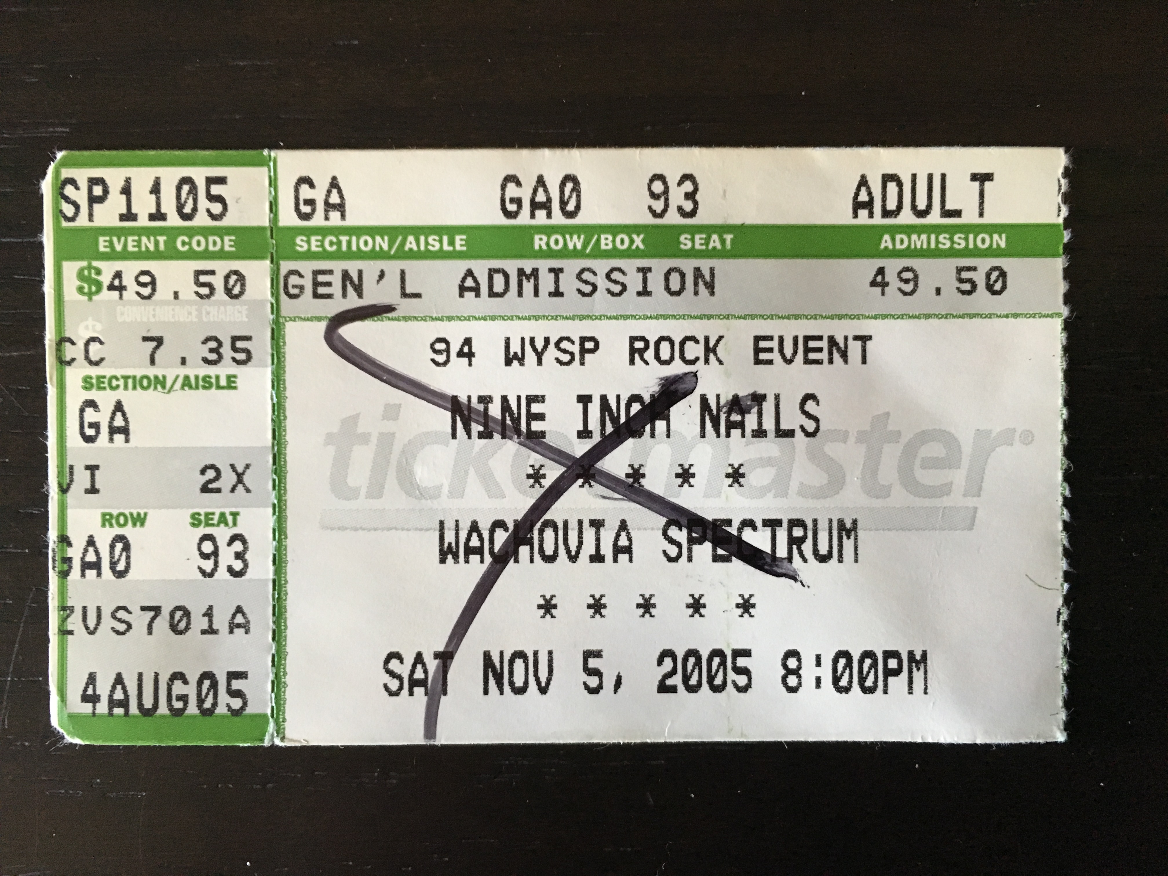 2005/11/05 Ticket