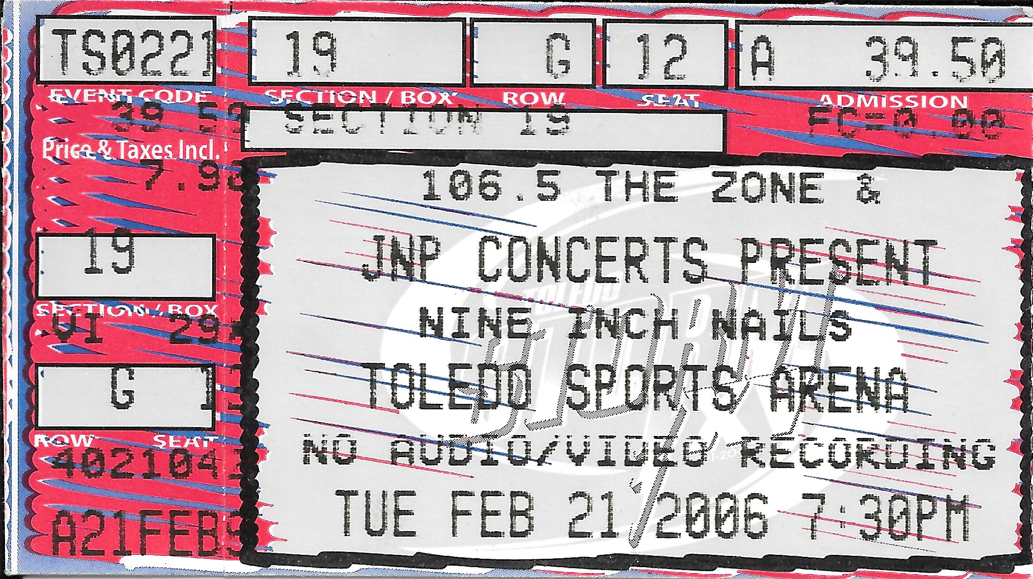 2006/02/21 Ticket