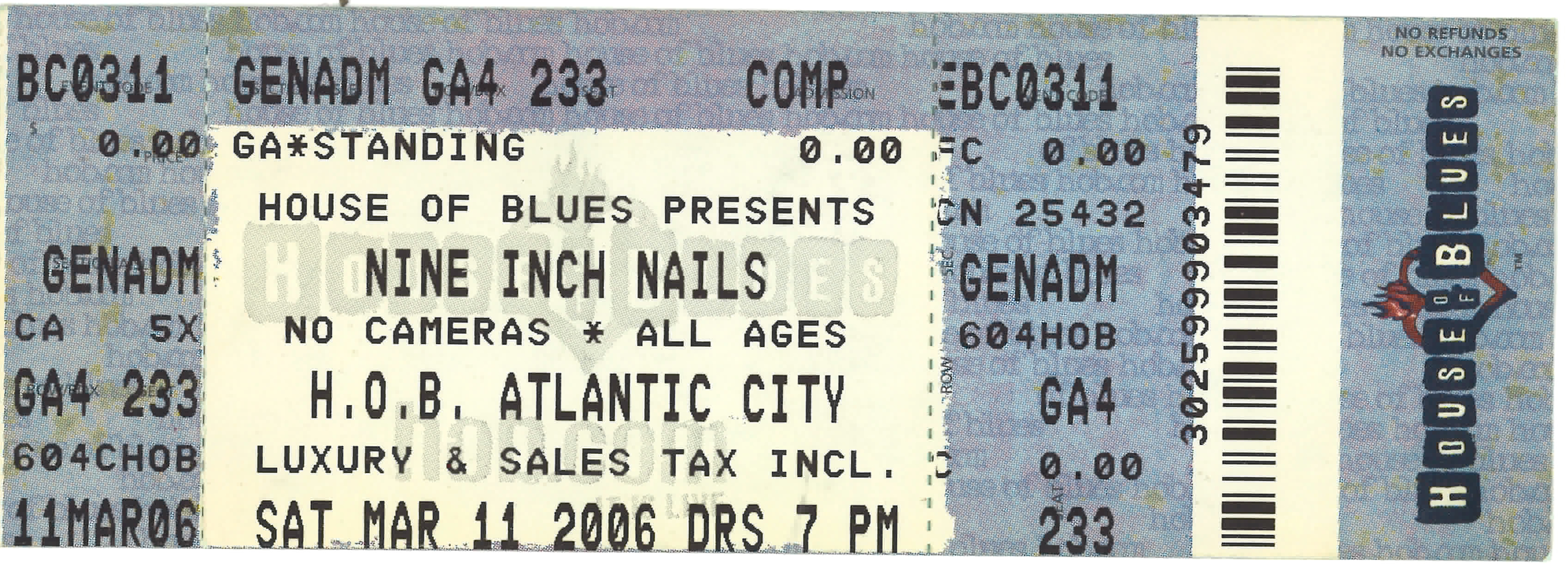 2006/03/11 Ticket