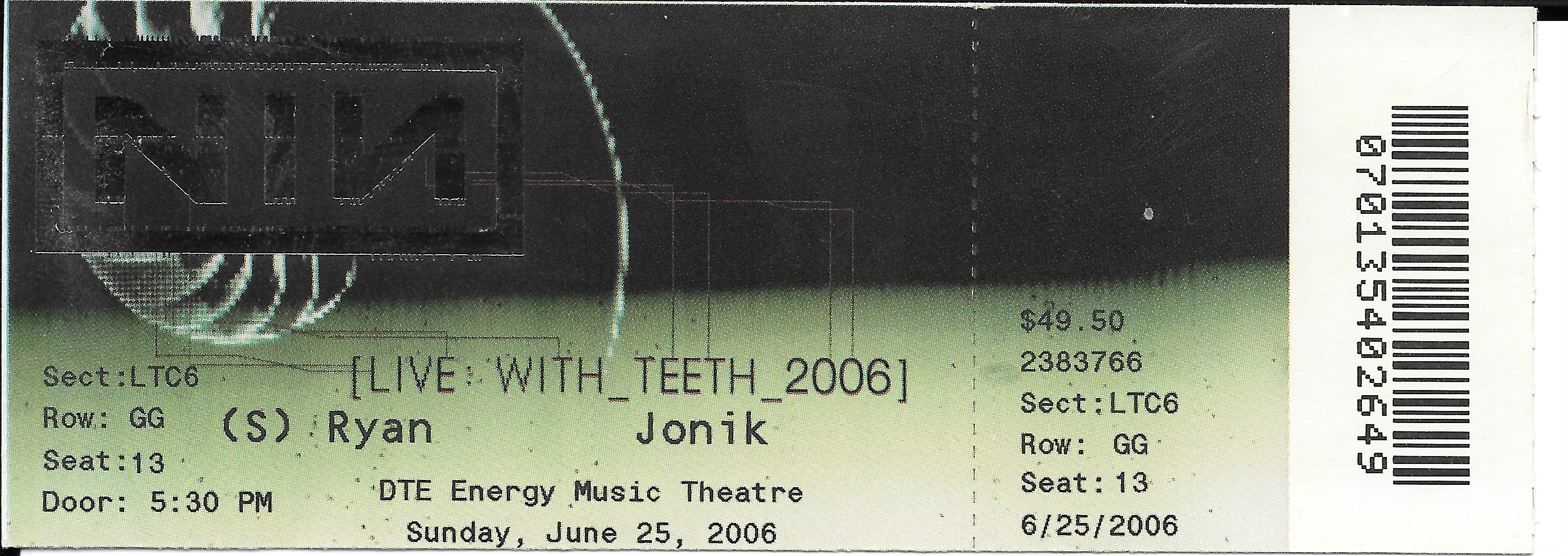 2006/06/25 Ticket