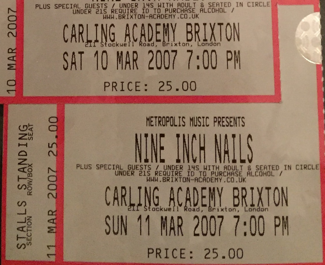 2007/03/11 Ticket