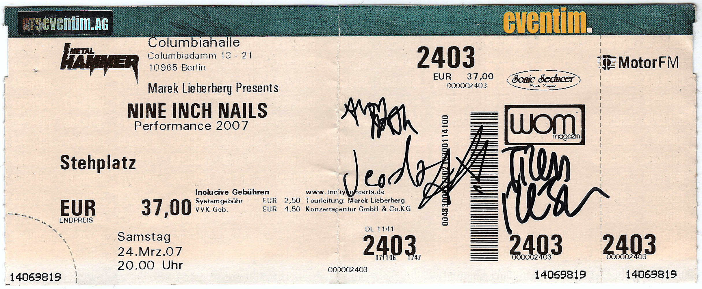 2007/03/24 Ticket