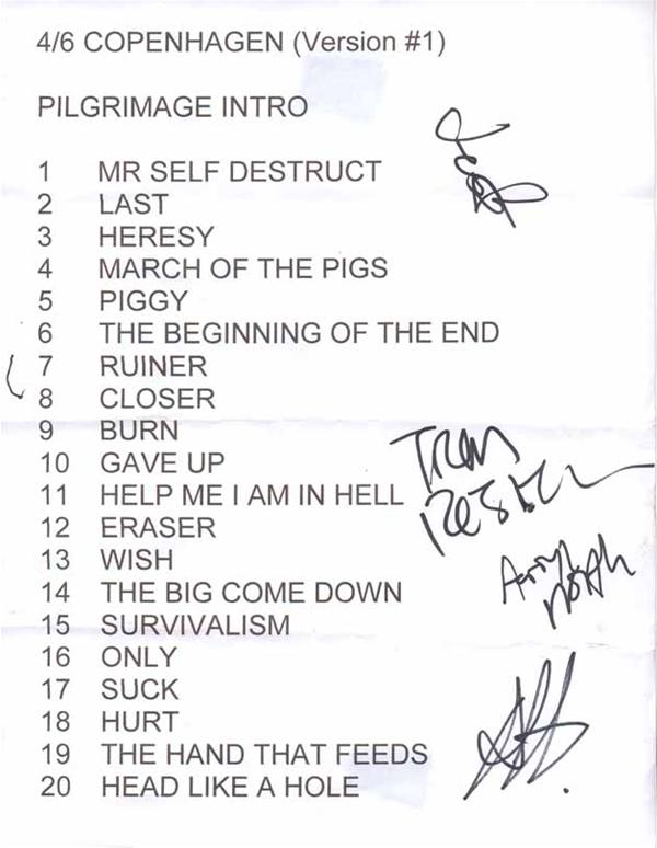 2007/04/06 Setlist