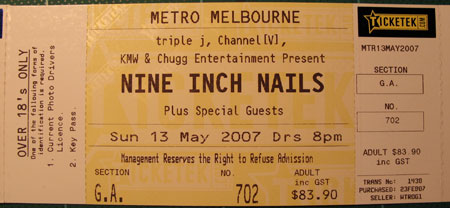 2007/05/13 Ticket