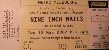 2007/05/15 Ticket