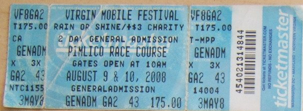 2008/08/10 Ticket