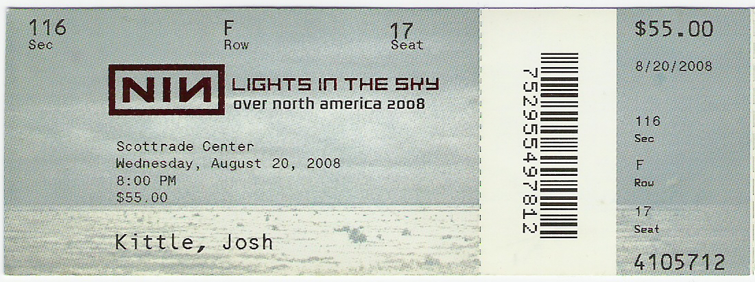2008/08/20 Ticket