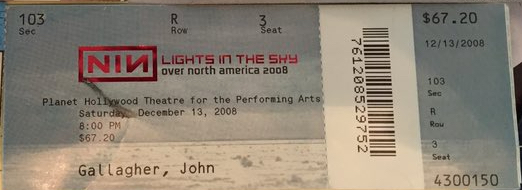2008/12/13 Ticket