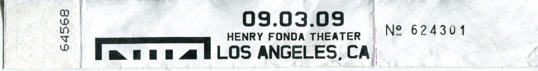 2009/09/08 Ticket