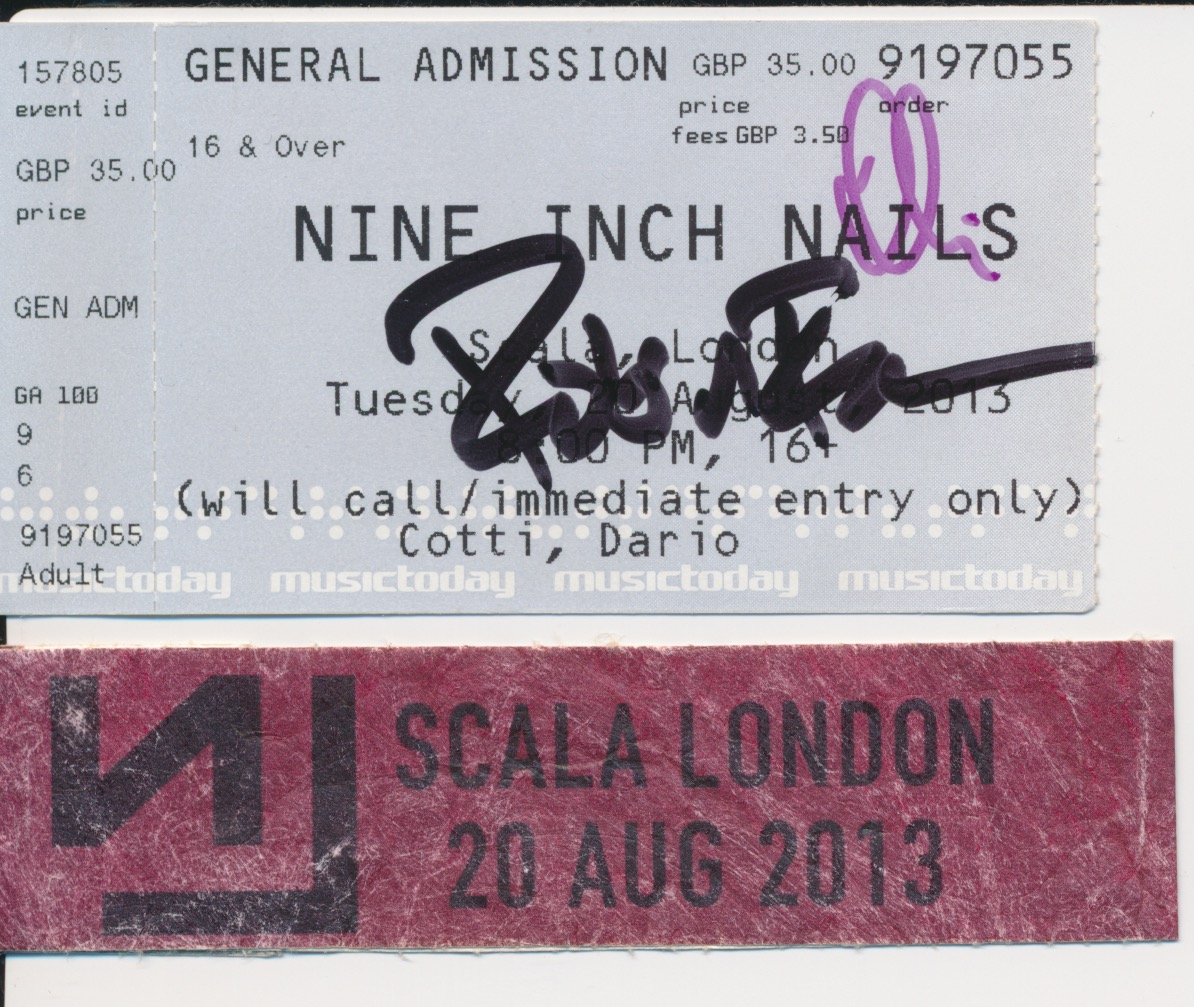 08/20/2013 Ticket