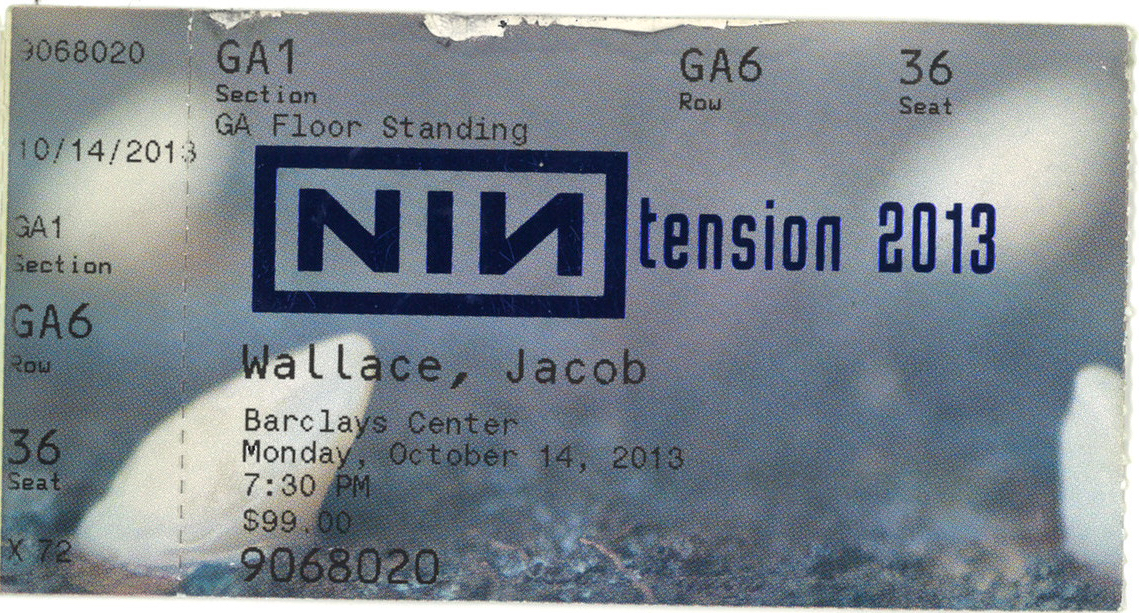 2013/10/14 Ticket
