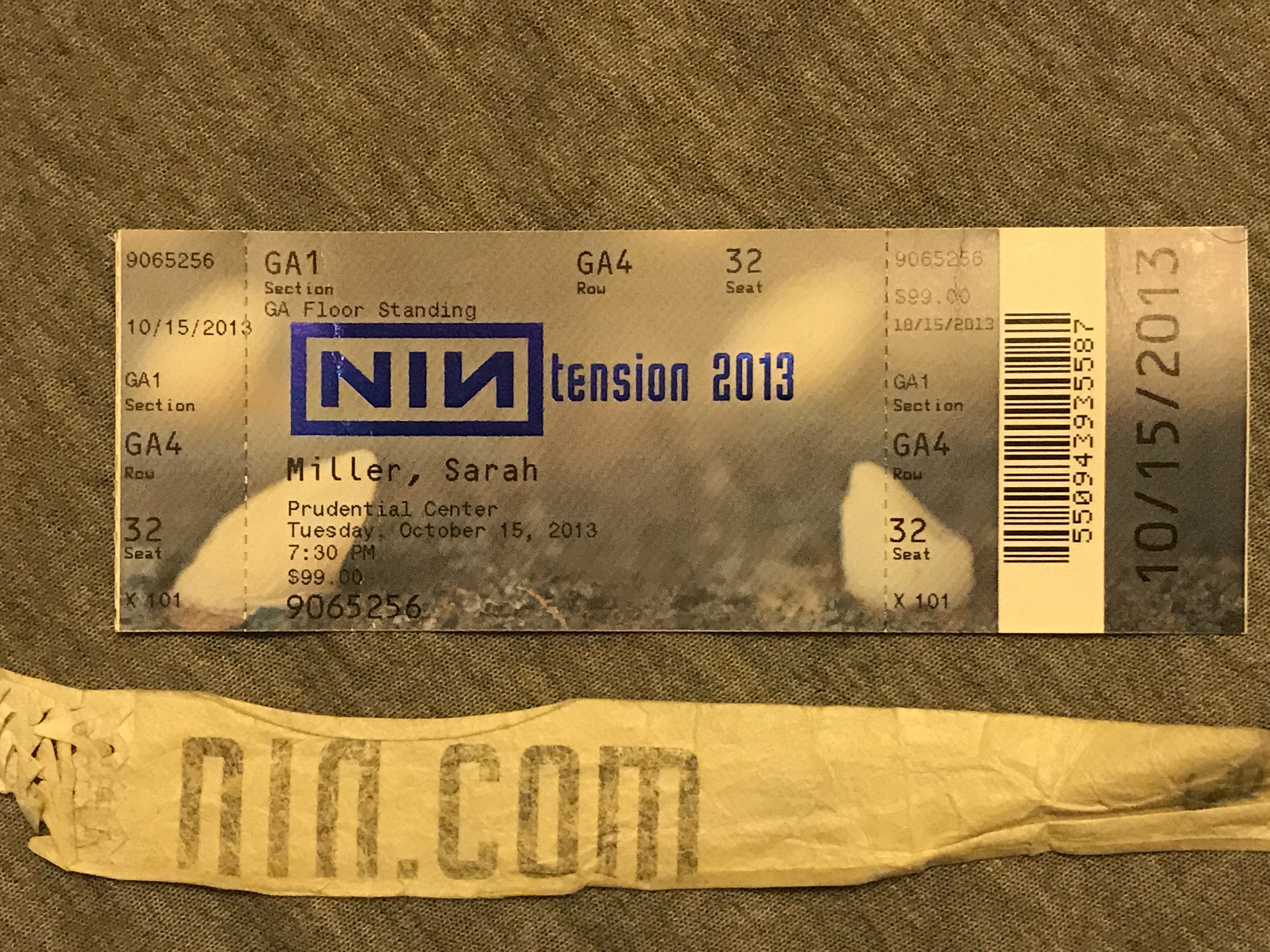 2013/10/15 Ticket