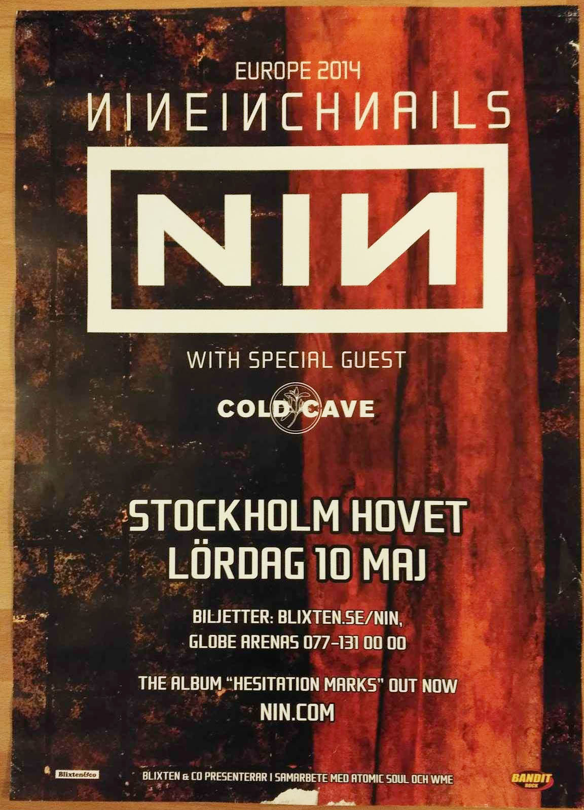 05/10/2014 Stockholm Poster