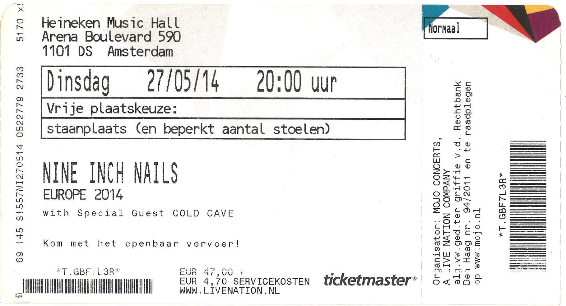 2014/05/27 Ticket