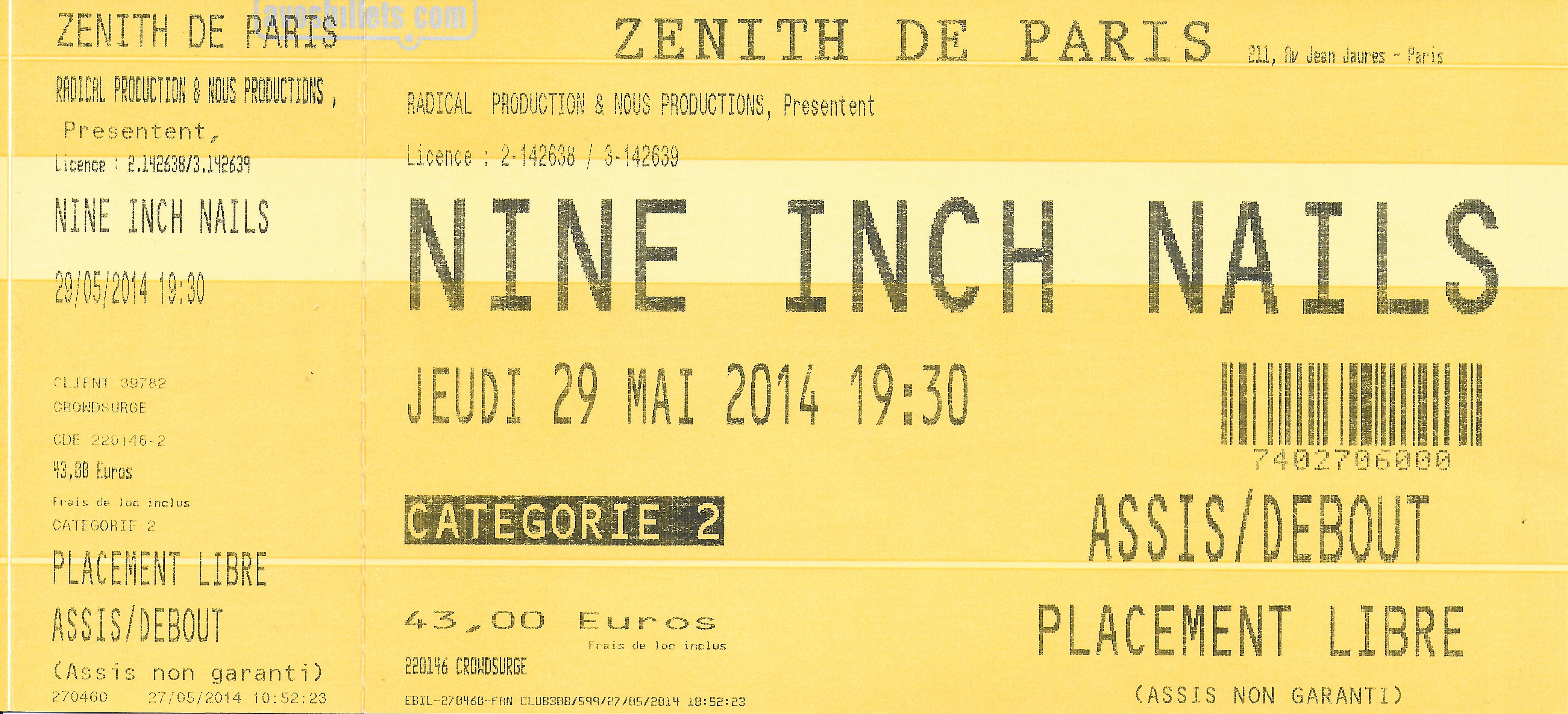 2014/05/29 Ticket
