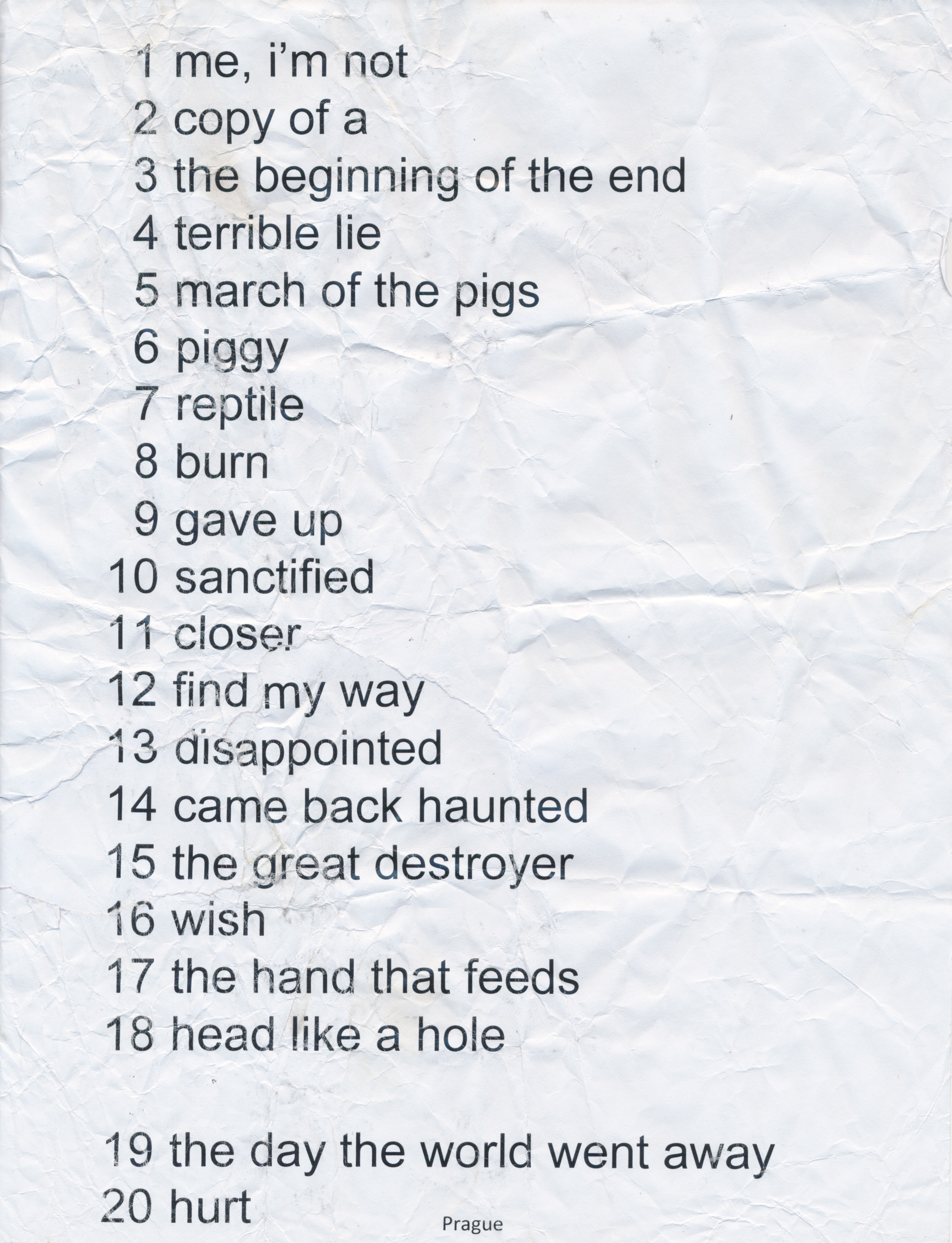 2014/06/11 Setlist