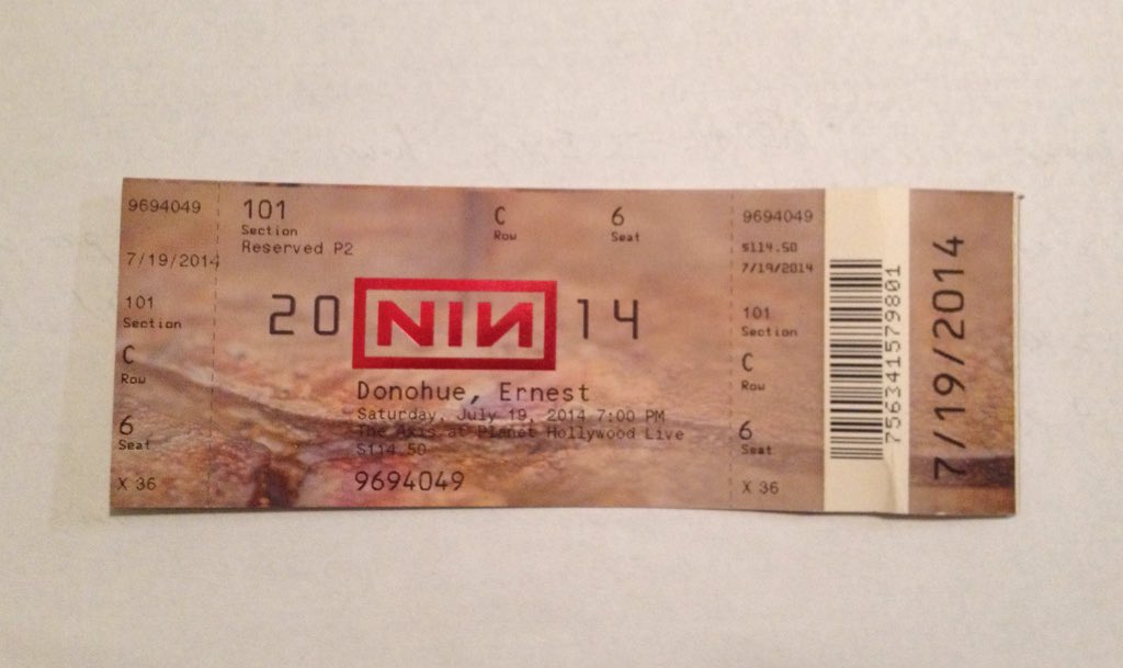 2014/07/19 Ticket